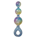 Aurora Spherical Graduated 3-Bead Anal Plug with Integrated Pull Ring - Lurevibe