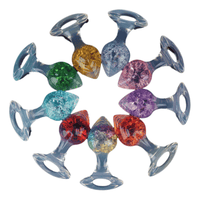 Aurora Crystal Anal Plugs - 6 Styles, Colors & Sizes - Lurevibe