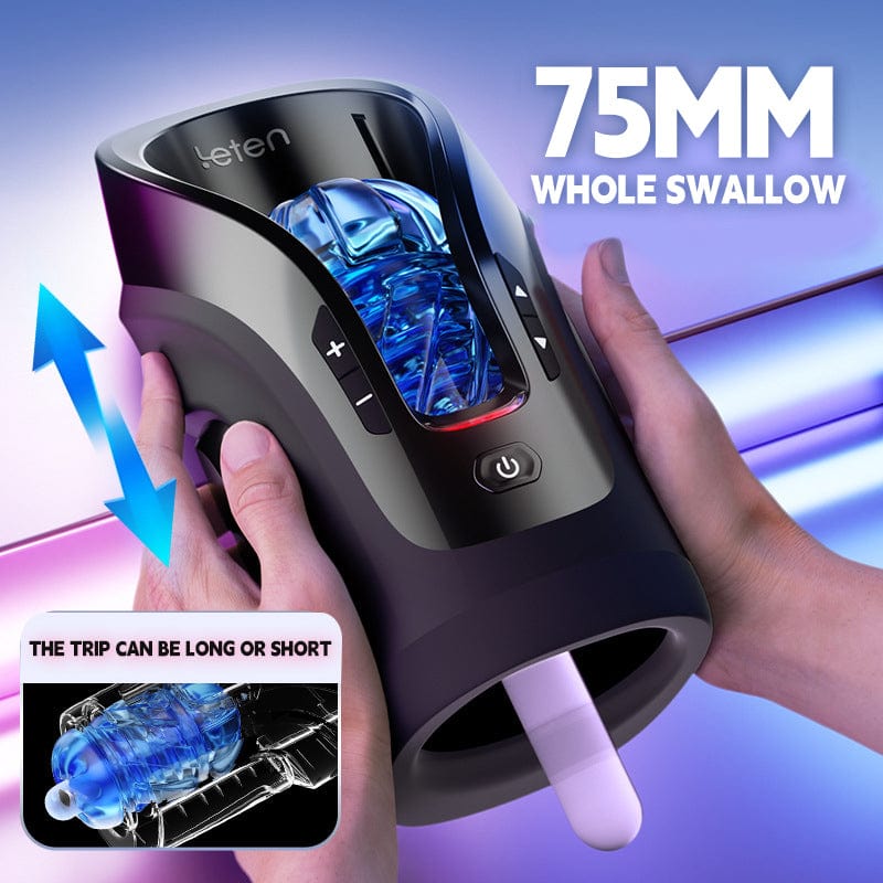 Cannon King SE 5 Speeds 10 Telescopic Male Masturbation Cup - Lurevibe