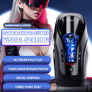 Cannon King SE 5 Speeds 10 Telescopic Male Masturbation Cup - Lurevibe