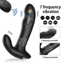 Wireless Remote Control 7 Frequency Vibrating Prostate Massager - Lurevibe