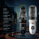 Lurevibe - 4.0 Version Male Rose Toy Thrusting Rotating Vibrating Oral Sex Penis Stroker