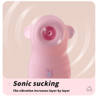 Mimi Rabbit Suction Vibration Clitoral Vibrator - Lurevibe