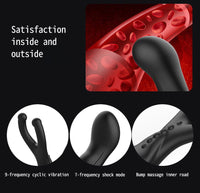 Massager Rotating Anal Vibrator Male Masturbator Butt Plug Vibrators - Lurevibe