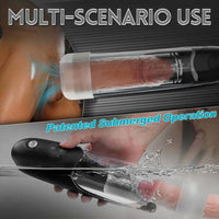 WaterSamurai - Vacuum Suction with Super Waterproof Penis Pump - Lurevibe