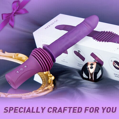 Powerful 145° Adjustable Base Heating Thrusting Vibrating Dildo Machine 11.81 Inch - Lurevibe