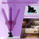 Powerful 145° Adjustable Base Heating Thrusting Vibrating Dildo Machine 11.81 Inch - Lurevibe