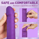 Powerful 145° Adjustable Base Heating Thrusting Vibrating Dildo Machine 11.81 Inch - Lurevibe
