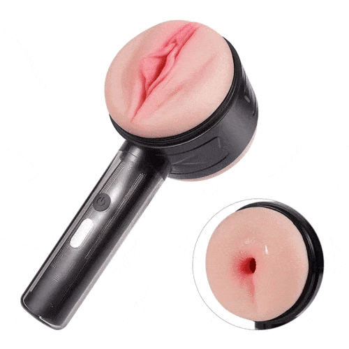 Lurevibe - Male Masturbator Handheld Fully Automatic Intelligent Frequency Conversion Masturbation Cup - Lurevibe