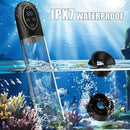 Mergano - Full Waterproof 6 Modes Erection Enlargement and Masturbation 3 and 1 Penis Pump - Lurevibe