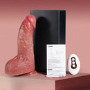 Derek Curved Glans Free Lubricant P and G Spot Stimulation Realistic Anal Dildo Thrusting Heating Vibrating - Lurevibe