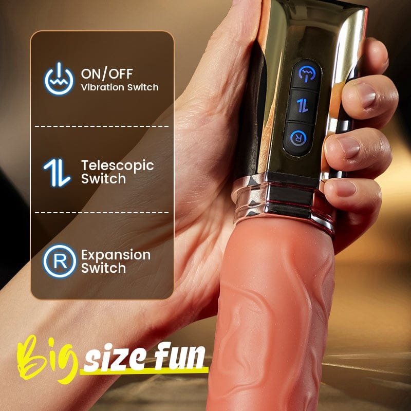 9.25in Expansion Unlimited Play Inflatable Dildo - Lurevibe