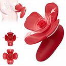 Rose kneader 10 Vibration & Pinching Breast Stimulator with Petal Kneading - Lurevibe