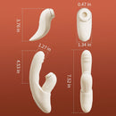 SVAKOM 4 In 1 Thrusting Sucking Heating G-spot Vibrators - Lurevibe