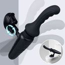 Dark Knight - 13.39In Powerful Vibrating Auto Thrusting Dildo Machine - Lurevibe