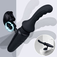 Dark Knight - 13.39In Powerful Vibrating Auto Thrusting Dildo Machine - Lurevibe