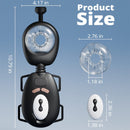 Darth Vader Wearable 9 Thrusting Vibration Male Masturbator With Remote - Lurevibe