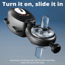 Darth Vader Wearable 9 Thrusting Vibration Male Masturbator With Remote - Lurevibe