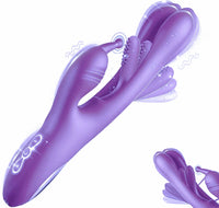 3 IN 1 Rabbit Flapping G Spot Clitoral stimulation Vibrator - Lurevibe