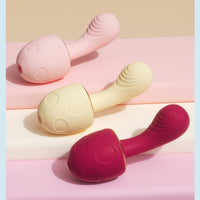 Mushroom - shaped Sonic Sucking Heating Clitoral G-spot Vibrator - Lurevibe
