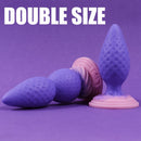 AIMITEX Strawberry Butt Plug Silicone Anal Sex Toy - Lurevibe