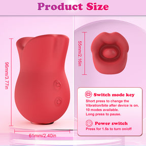 10 Frequency G-spot Vibrator for Foreplay - Lurevibe