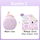 Moon Love Rabbit 2 in 1 Suction Egg Clitoral G Spot Vibrator Set - Lurevibe