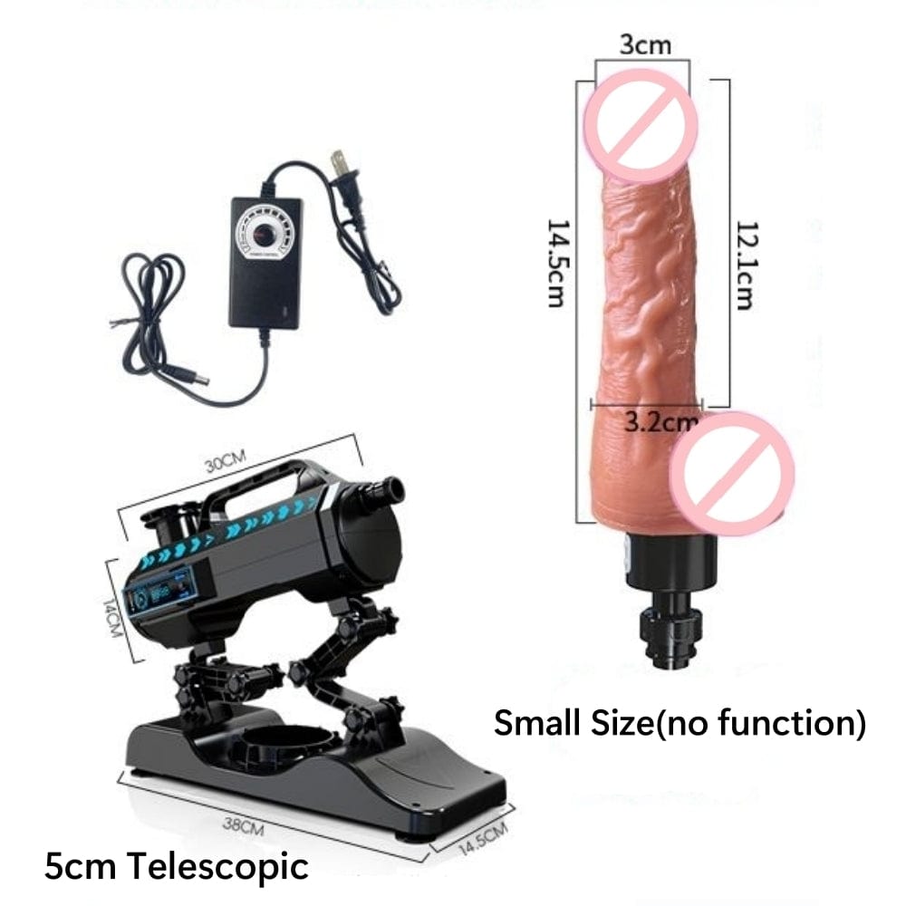 Fully Automatic Telescopic Dildo Machine Female Masturbator - Lurevibe