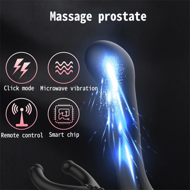Massager Rotating Anal Vibrator Male Masturbator Butt Plug Vibrators - Lurevibe