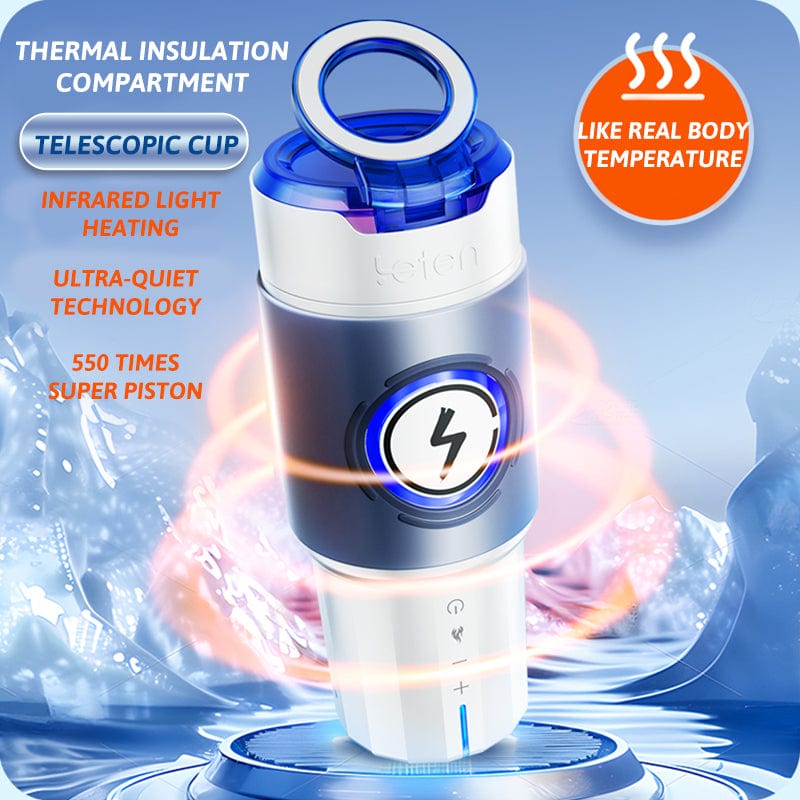 Leten Insulation Cabin Telescopic Male Masturbaor - Lurevibe
