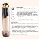 Lurevibe - Electric Penis Enlargement Male Masturbation Cup Water Bath Air Vacuum Pump - Lurevibe