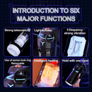 Lurevibe - High Explosive Grenade Aircraft Cup Telescopic Vibration Heating Male Masturbation Device - Lurevibe