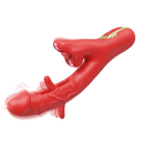 KissLip 4 in 1 Mouth Biting Clit G Spot Flapping Vibrator - Lurevibe