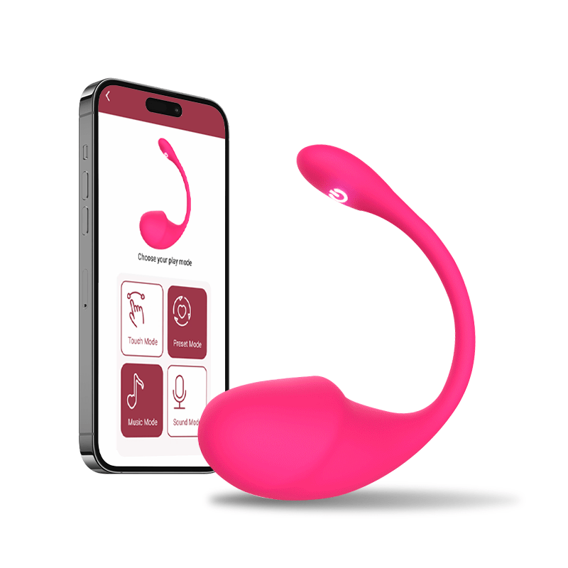 Drahtloser tragbarer G-Punkt-Vibrator mit Bluetooth-Technologie, Höschen-Sexspielzeug, APP-Steuerung 