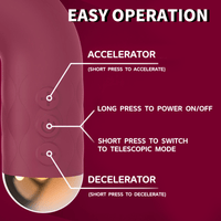 Portable 7 Telescopic Dildo Machine - Lurevibe