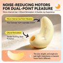 Crescent Moon Dual-Action Clitoral Suction & Internal Vibrator