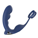 9 Speed Vibrating Prostate Massager Delayed Ejaculation Ring Anal Plug Vibrator With Remote Control - Lurevibe