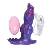 Remote Control Vibrating Dildo Clit Stimulate Anal Plug - Lurevibe