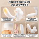 Cloud 2-in-1 Detachable Clitoral Suction & G-Spot Thrusting Vibrator