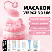 Pink Macaron 10 Modes Egg Vibrator - Lurevibe