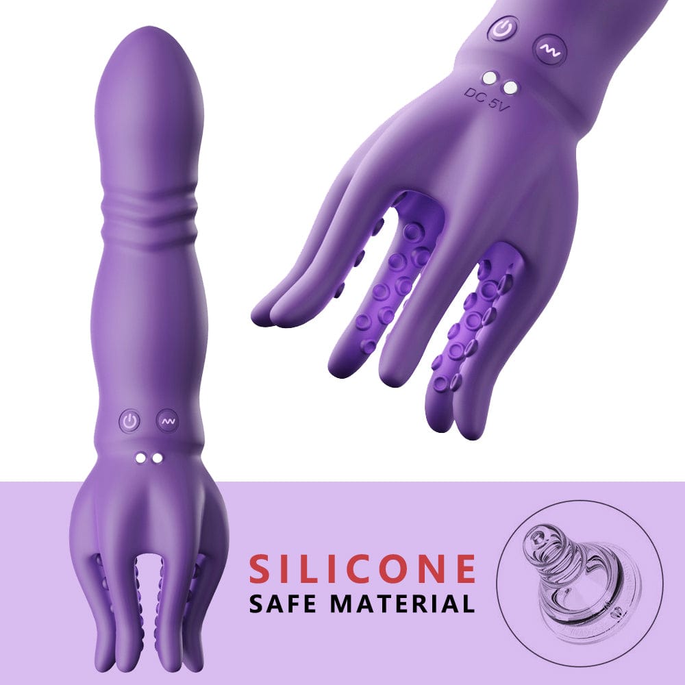 Male Masturbator Penis Vibrator Sex Toy 10 Vibration 3 Thrusting Modes 360°Training Wrapped - Lurevibe