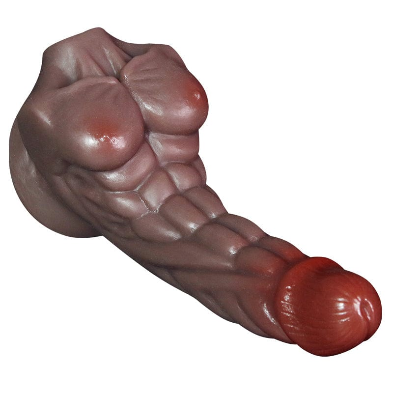 6.69in Realistic Abdominal Muscle Dildo With Sucker