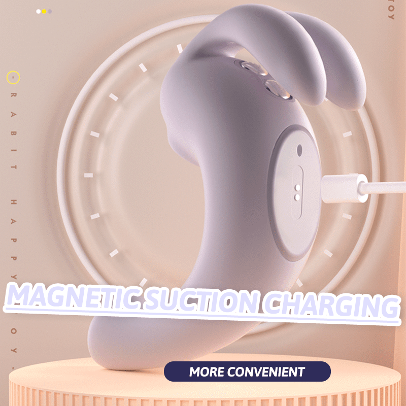 Stouch Sucking G-spot Vibrator With Rabbit Ears - Lurevibe