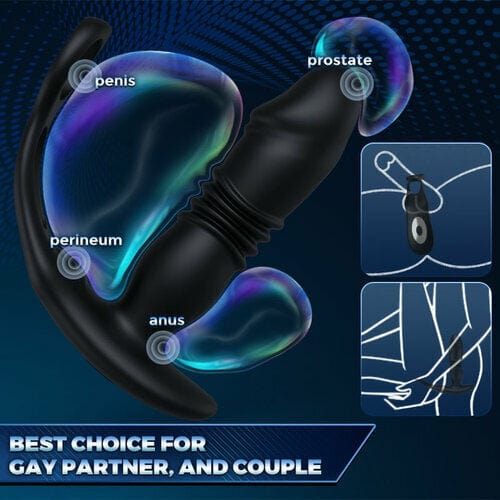 Male Prostate Massager and Iron Man Penis Exerciser set - Lurevibe