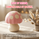 Mushroom Pocket Palm-Sized Ergonomic Silicone Vibrator