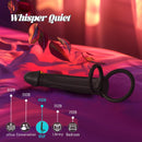 Strap On Dildo With Vibrating Cock Ring For Couple - Lurevibe
