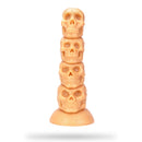 12.3 Inch Skull Giant Butt Plug Huge Dildo - Lurevibe