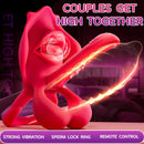 Realistic Mouth Biting Cock Ring Clitoral Stimulator For Couple Flirting - Lurevibe