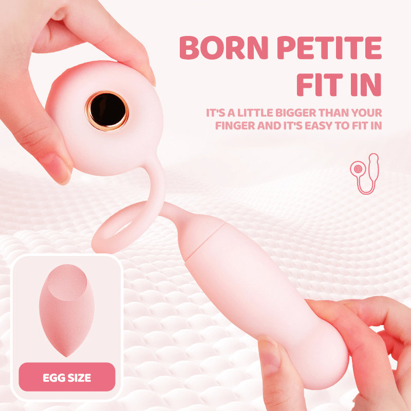 Donut 9 Frequency Vibrating Stretchable Heated Female Vibrator - Lurevibe