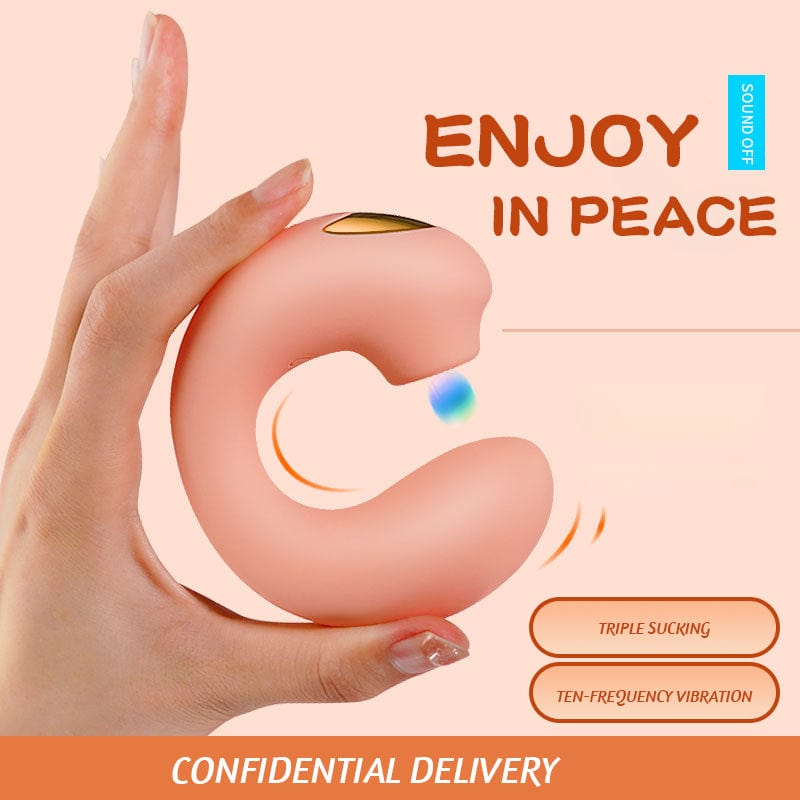 Lurevibe - Sucking Jump Egg Bomb Female Masturbation Device Wearing Vibration Rods - Lurevibe